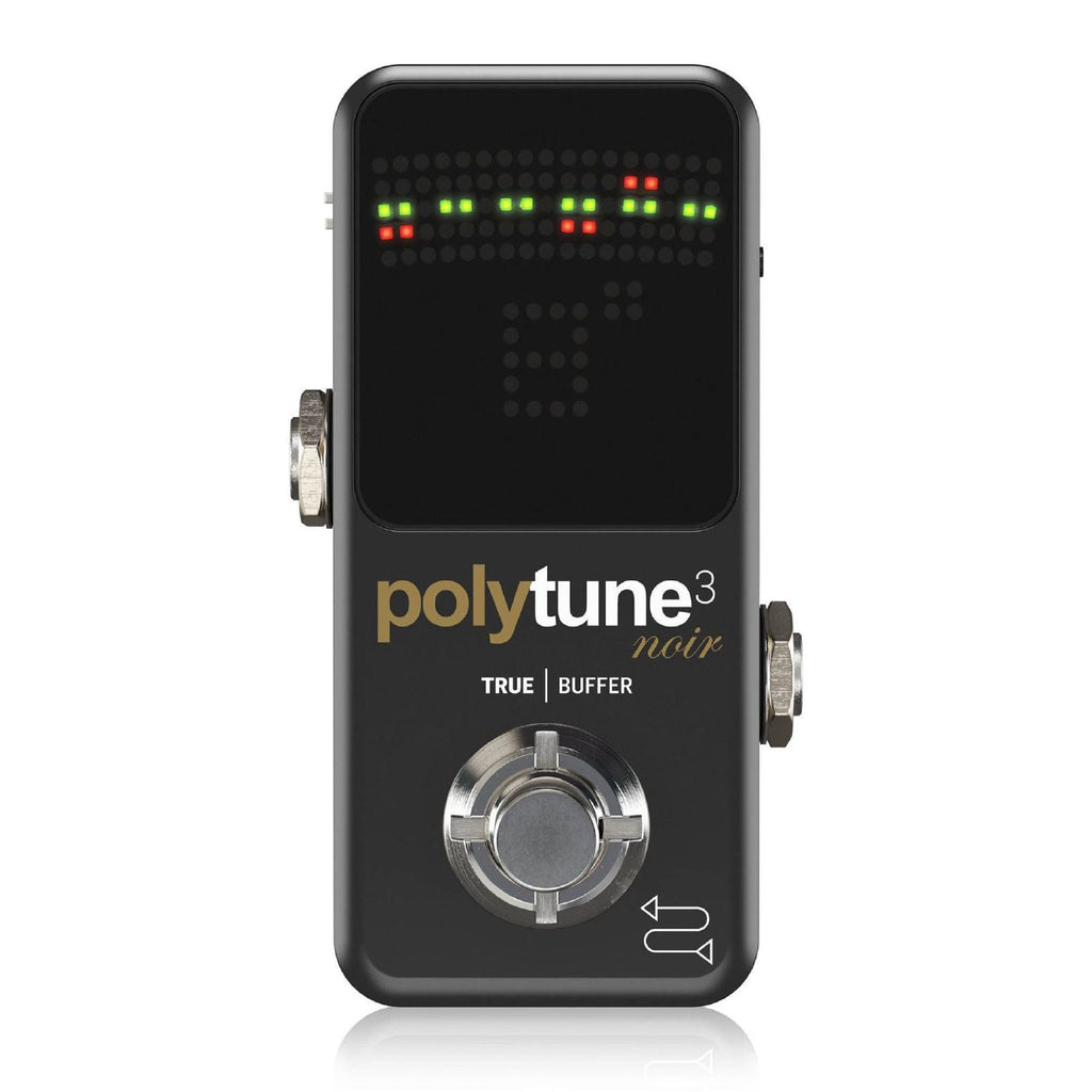 TC Electronic Polytune 3 Noir Mini Polyphonic Tuner - Black