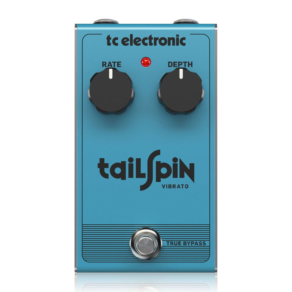 TC Electronic Tailspin True Pitch Vibrato Guitar Effects Pedal