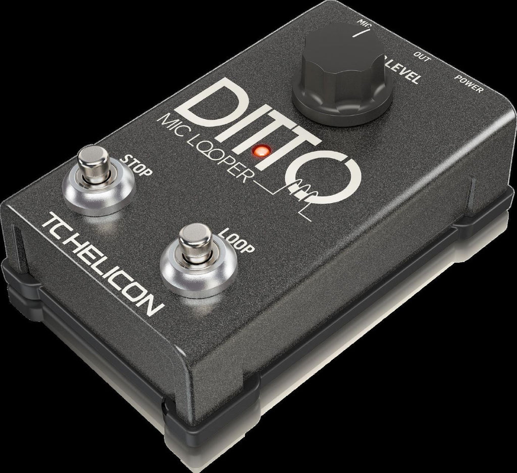 TC Helicon Ditto Mic Looper Guitar Effects Pedal