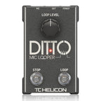 TC Helicon Ditto Mic Looper Guitar Effects Pedal