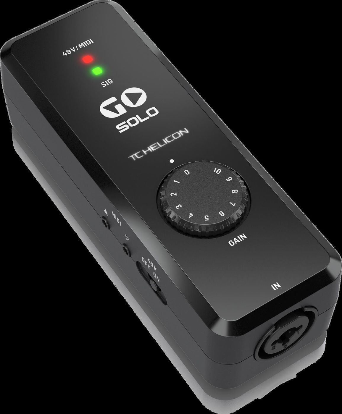 TC Helicon Go Solo High-Definition Audio / MIDI Interface for Mobile Devices