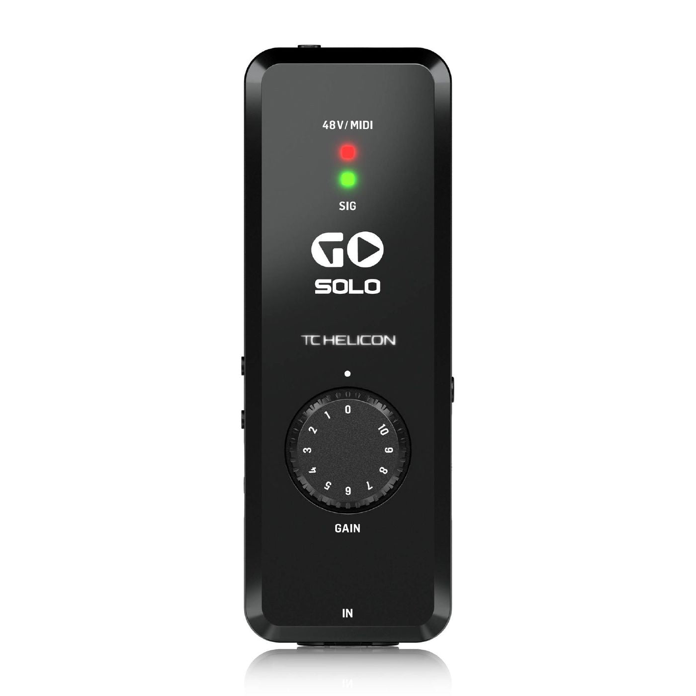 TC Helicon Go Solo High-Definition Audio / MIDI Interface for Mobile Devices