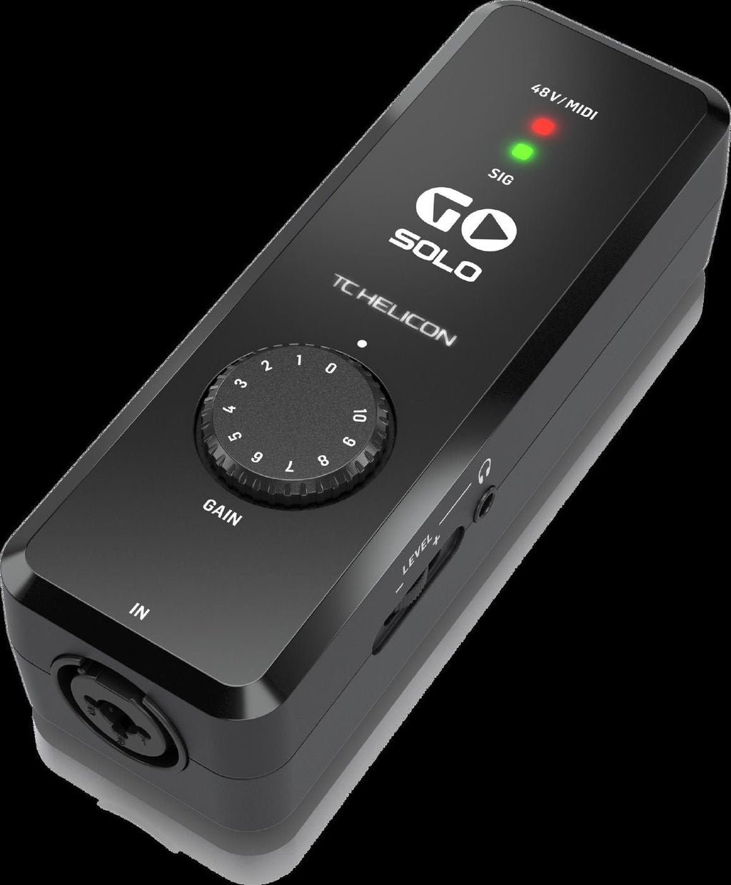 TC Helicon Go Solo High-Definition Audio / MIDI Interface for Mobile Devices
