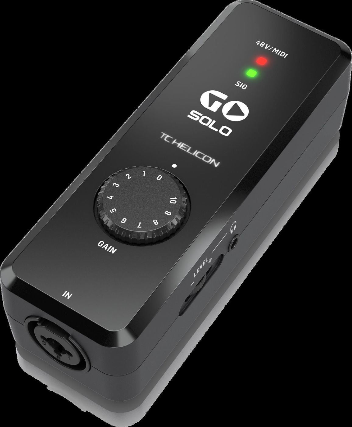 TC Helicon Go Solo High-Definition Audio / MIDI Interface for Mobile Devices