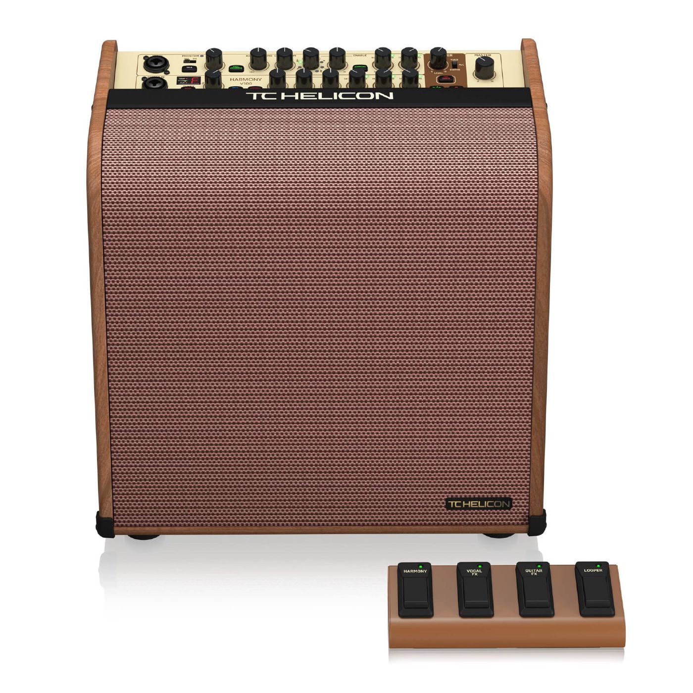 TC Helicon Harmony V100 Watt 2-Channel Acoustic Amplifier with Vocal Processing