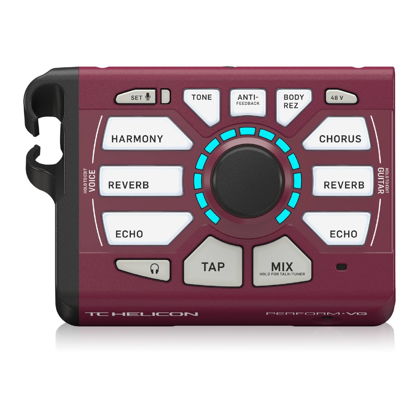 TC Helicon Perform-VG Vocal Processor - Burgundy