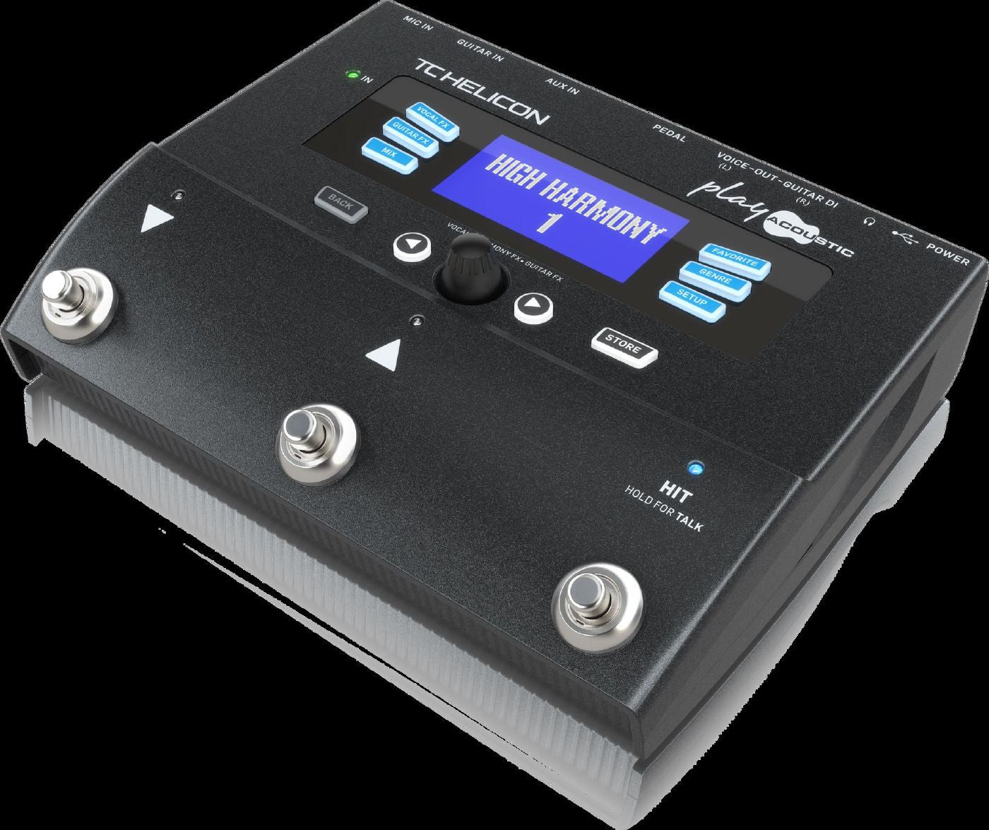 TC Helicon Voicelive Play Acoustic Effects Pedal with BodyRez & DI