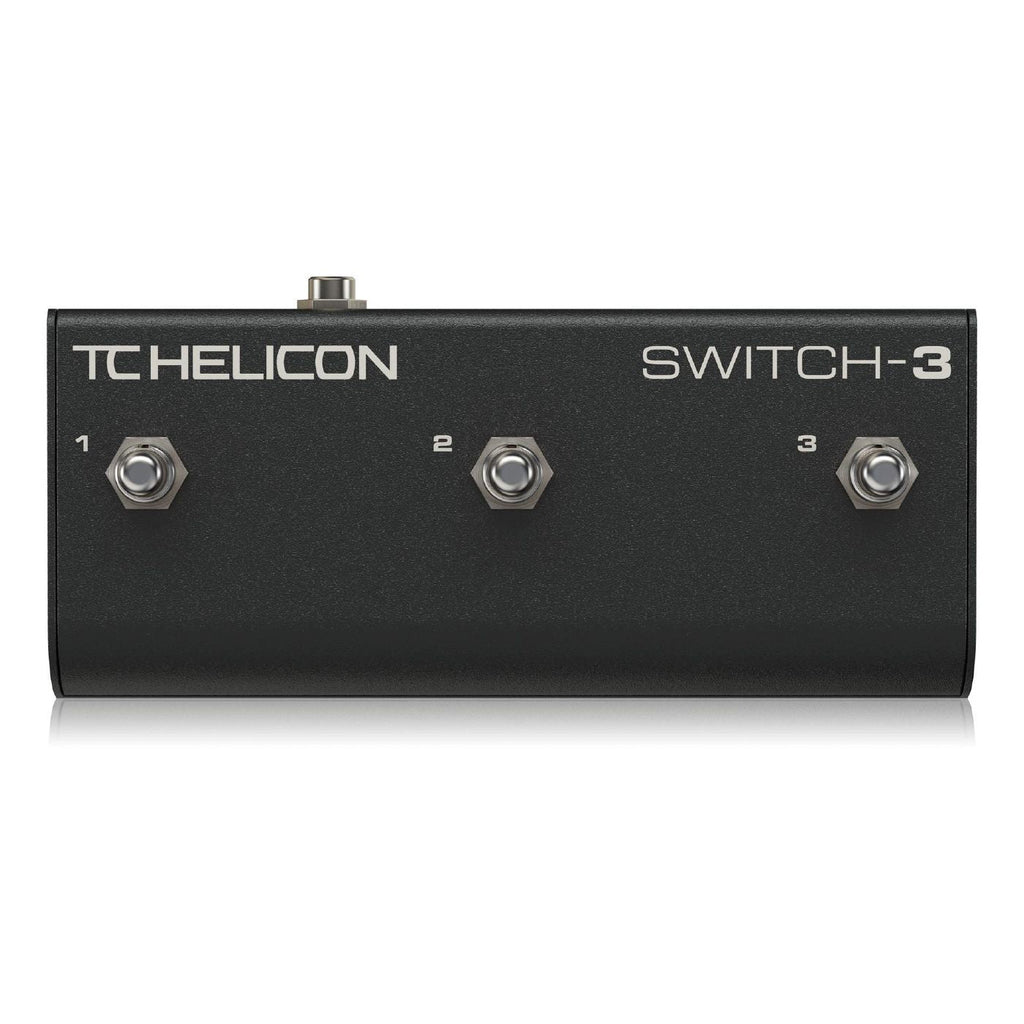 TC Helicon Switch 3-Footswitch Guitar Pedal