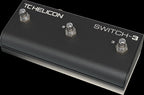TC Helicon Switch 3-Footswitch Guitar Pedal