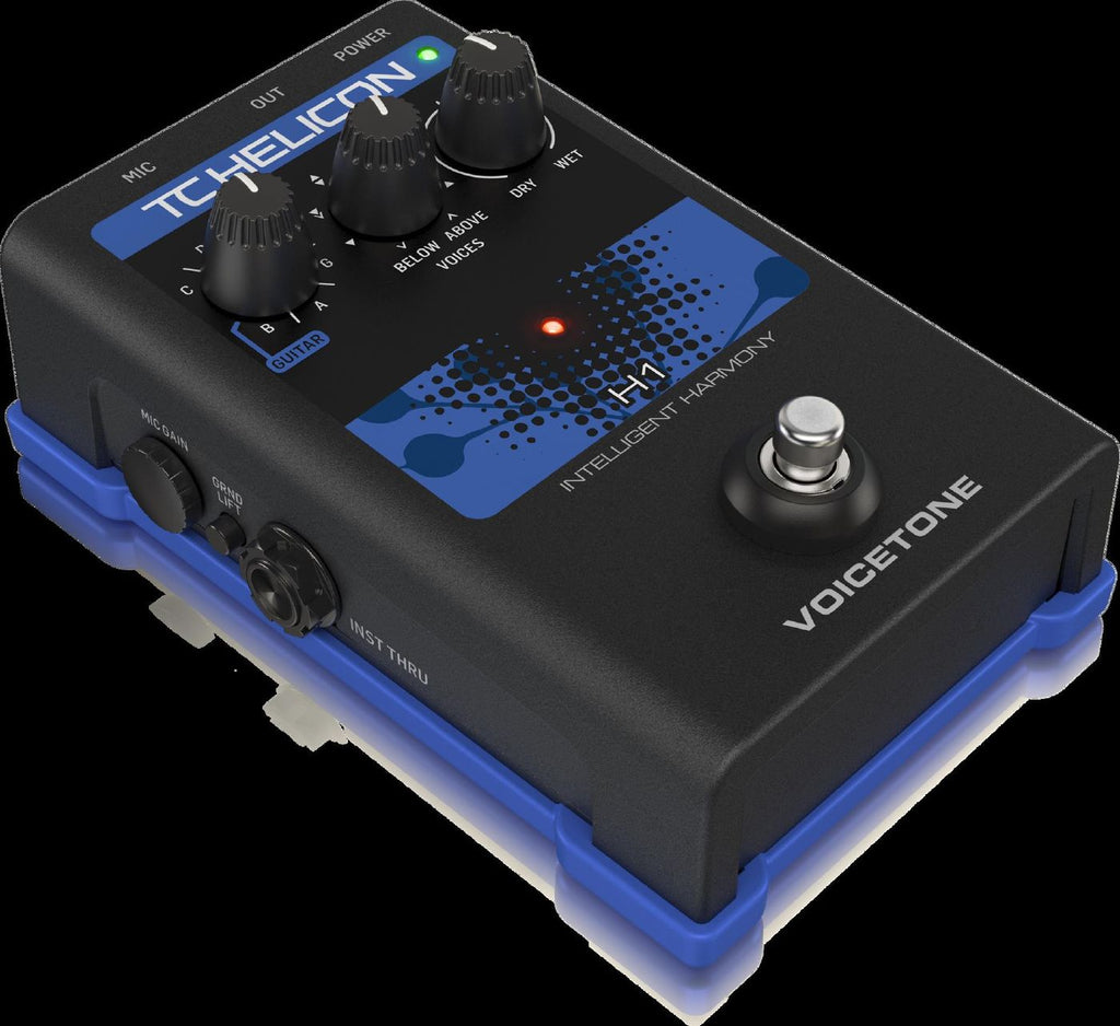 TC Helicon Voicetone H1 Intelligent Harmony Vocal Effects Guitar Pedal