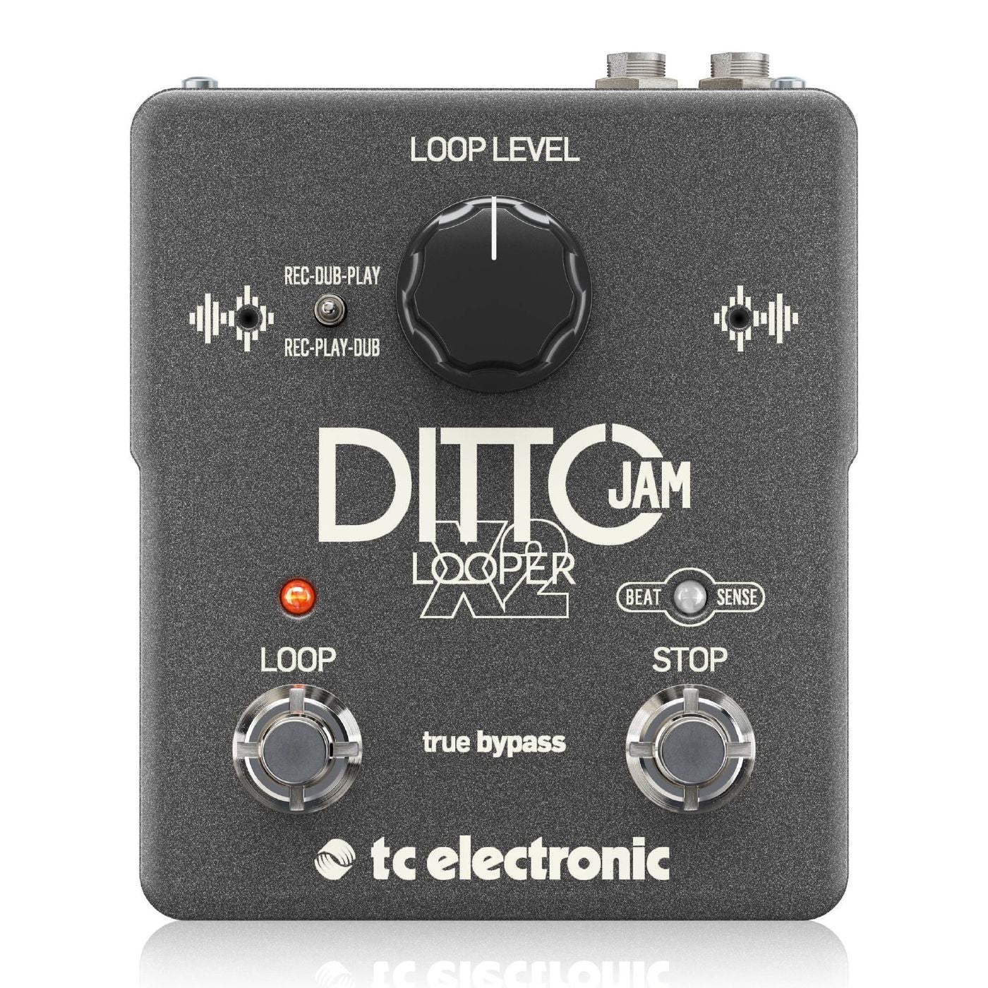 TC Electronic Ditto Jam X2 Intuitive Looper Effects Pedal with Responsive BeatSense Technology