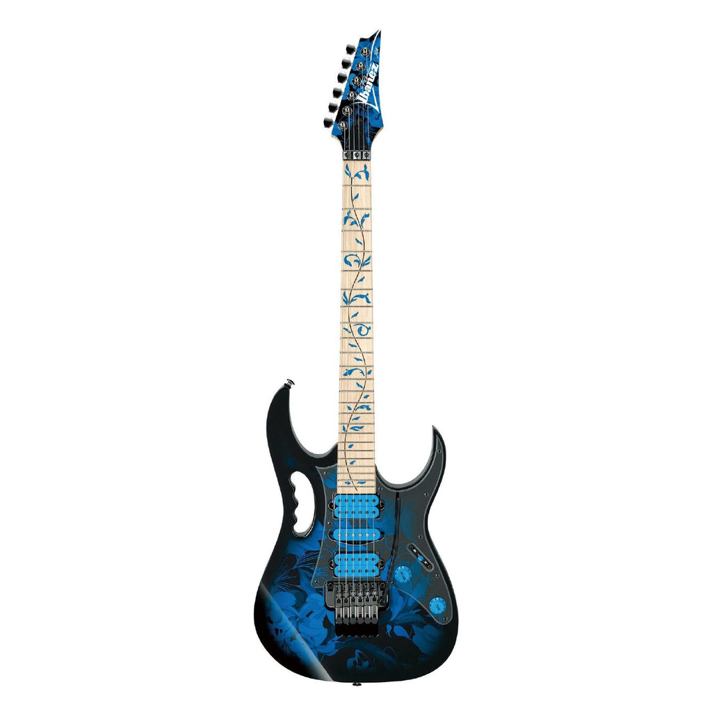 Ibanez Premium Steve Vai Signature JEM77P Electric Guitar - Blue Floral
