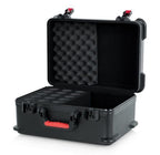 Gator GTSA-MIC15 Molded Microphone Case with Drops for 15 Microphones & TSA Latches