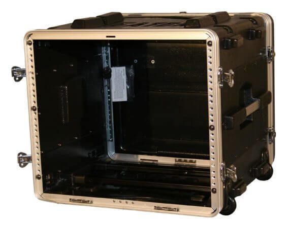 Gator GRR-8L Rolling Moulded 8U Rack Case (GRR8L)