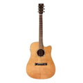 Tasman TA100-CE Cutaway Acoustic Electric Guitar with Case