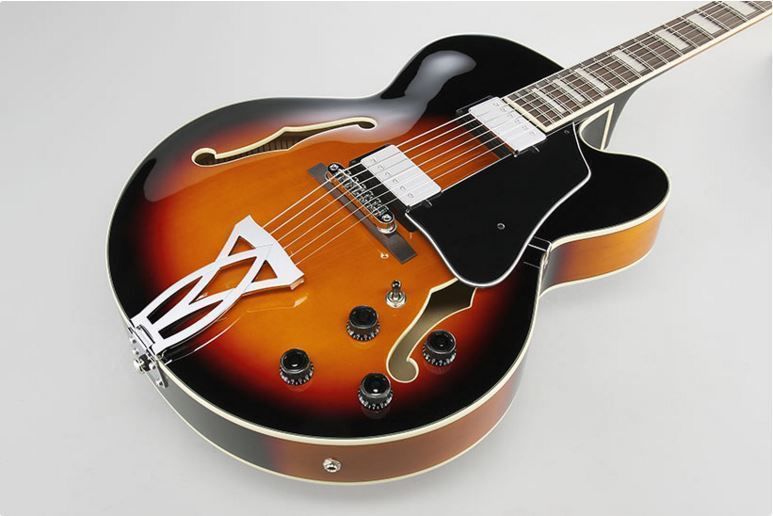 Ibanez AF75 Artcore Hollow Body Electric Guitar - Brown Sunburst