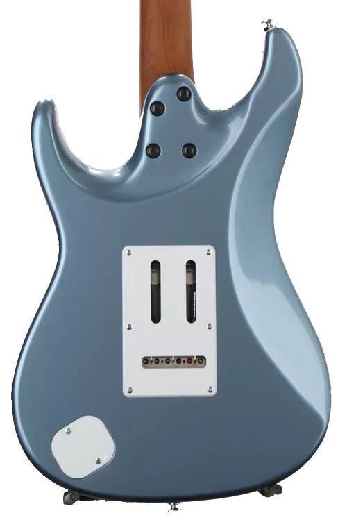 Ibanez AZ2204 Prestige Electric Guitar in Hard Case - Ice Blue Metallic