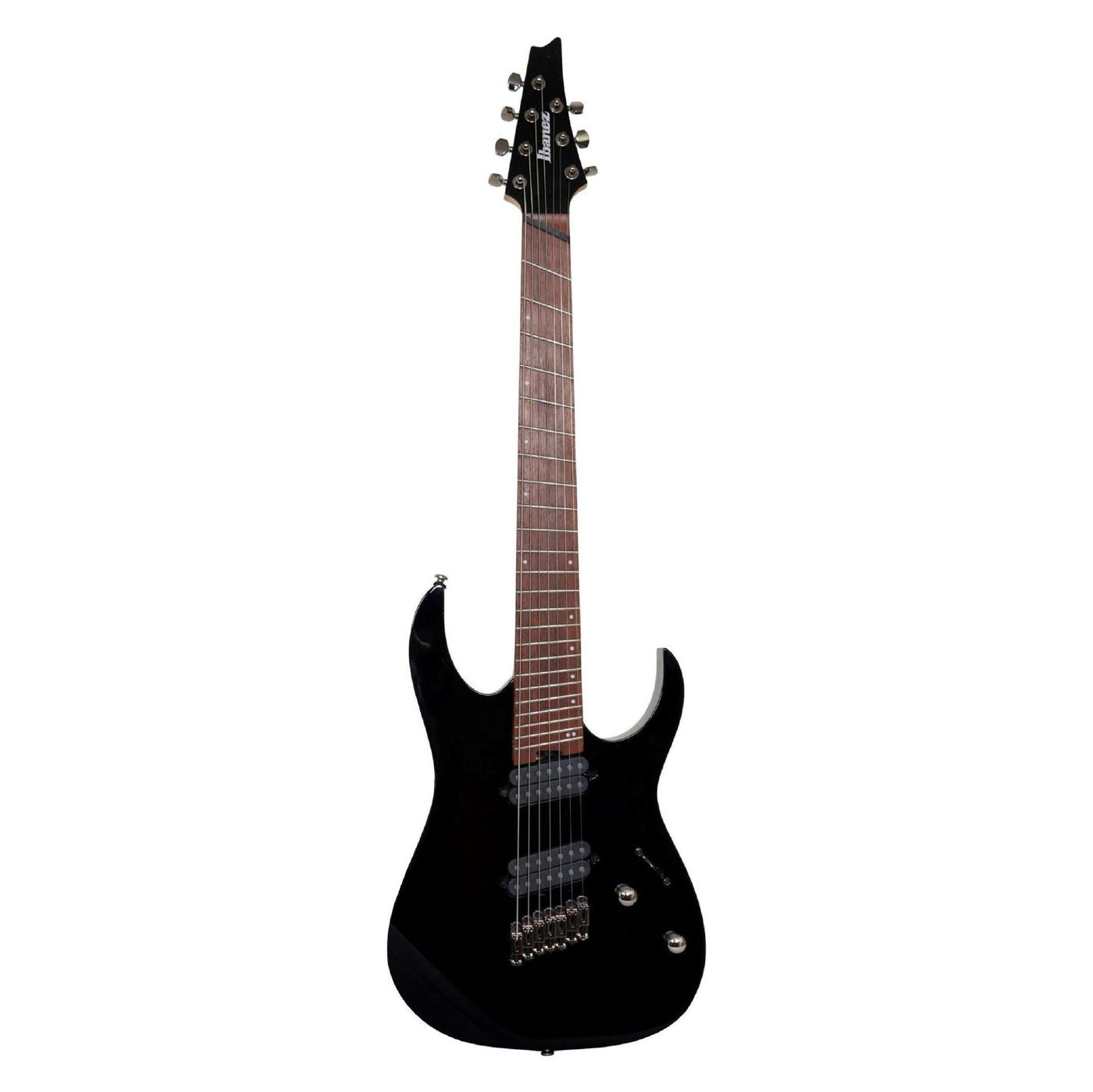 Ibanez RGMS7 7 String Electric Guitar - Multiscale - Black
