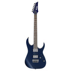 Ibanez RG5121 Prestige Electric Guitar with Case - Dark Tide Blue Flat