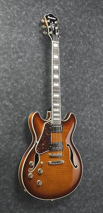 Ibanez AS93FML Artcore Left-Handed  Semi-Hollow Electric Guitar in Violin Sunburst