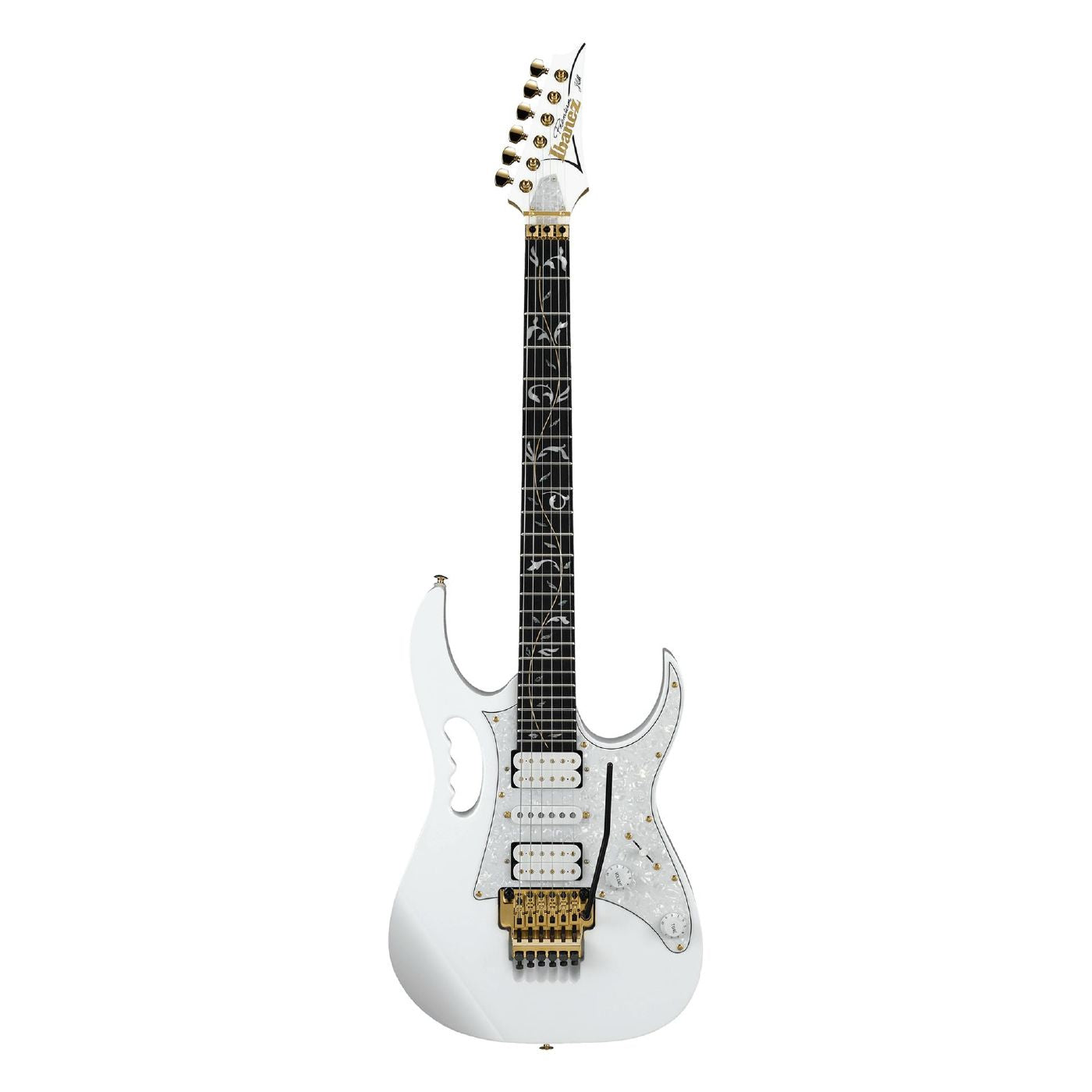 Ibanez JEM7VP Premium Steve Vai Signature Model Electric Guitar - White
