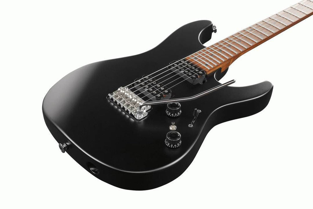 Ibanez AZ Prestige AZ2402 Electric Guitar - Black Flat with Hardcase