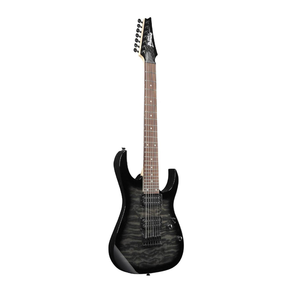 Ibanez R7221QA TKS Electric Guitar  - Transparent Black Sunburst