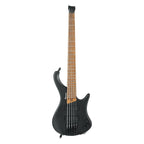 Ibanez EHB1005 Headless 5-String Bass Guitar in Black Flat with Bag