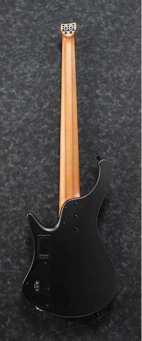 Ibanez EHB1005 Headless 5-String Bass Guitar in Black Flat with Bag