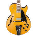 Ibanez GB10EM George Benson Signature Hollow Body Electric Guitar in Antique Amber