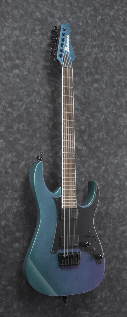Ibanez RG631ALF Axion Label Electric Guitar in Blue Chameleon