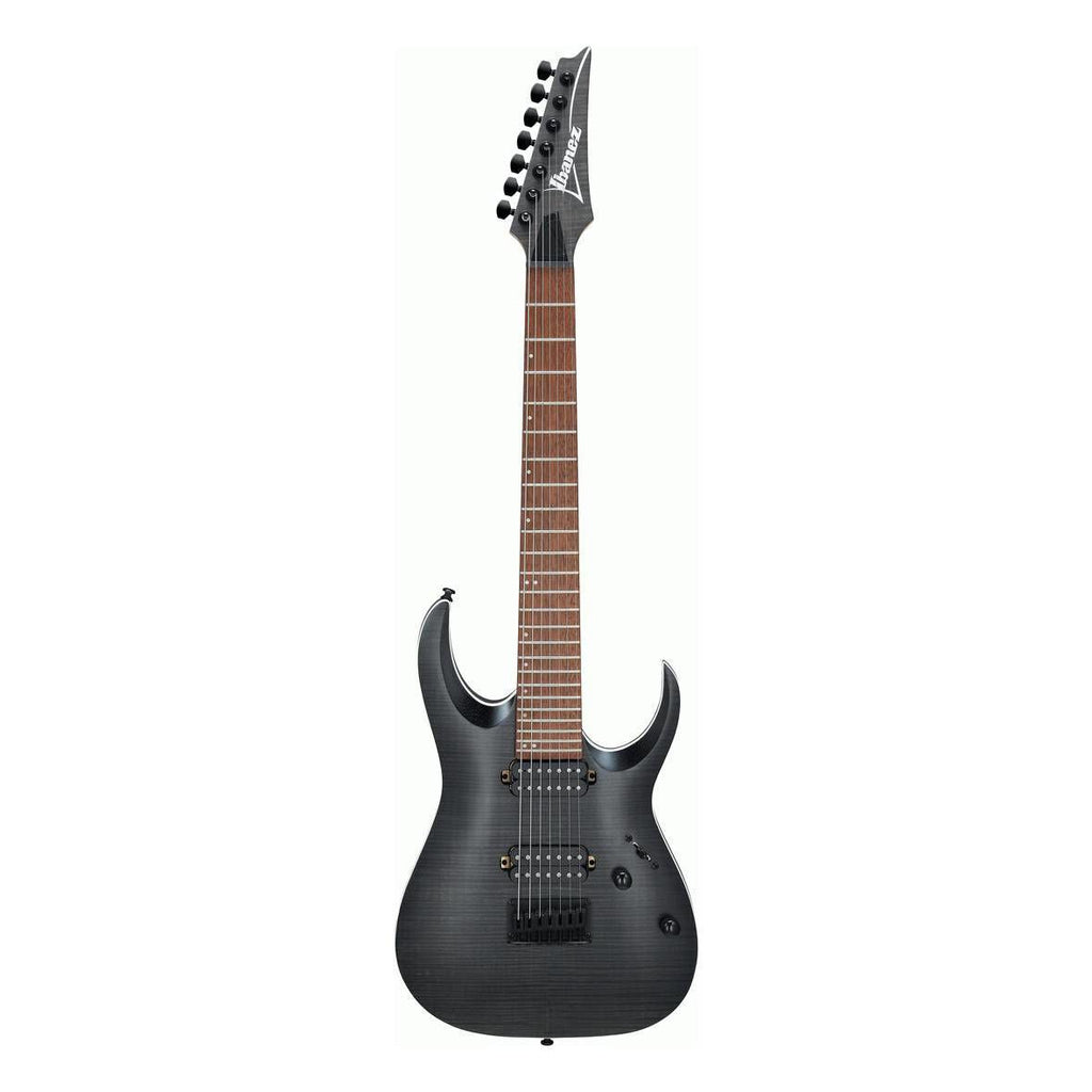 Ibanez RGA742FM 7-String Electric Guitar in Transparent Gray Flat