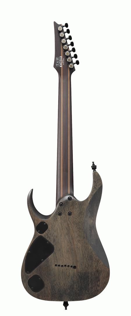 Ibanez RGD71ALPA Axion Label 7-String Electric Guitar in Charcoal Black Flat