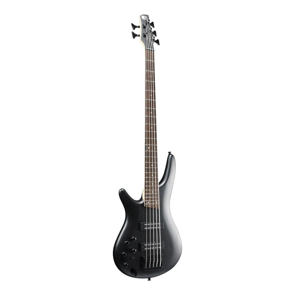 Ibanez SR Standard SR305EBL Left-Handed 5-String Bass Guitar - Weathered Black