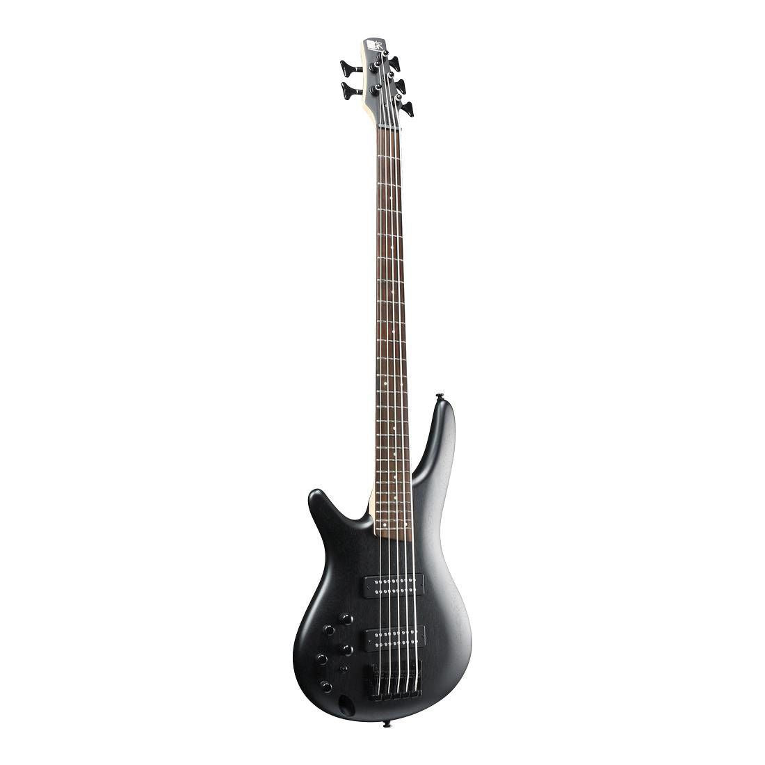 Ibanez SR Standard SR305EBL Left-Handed 5-String Bass Guitar - Weathered Black