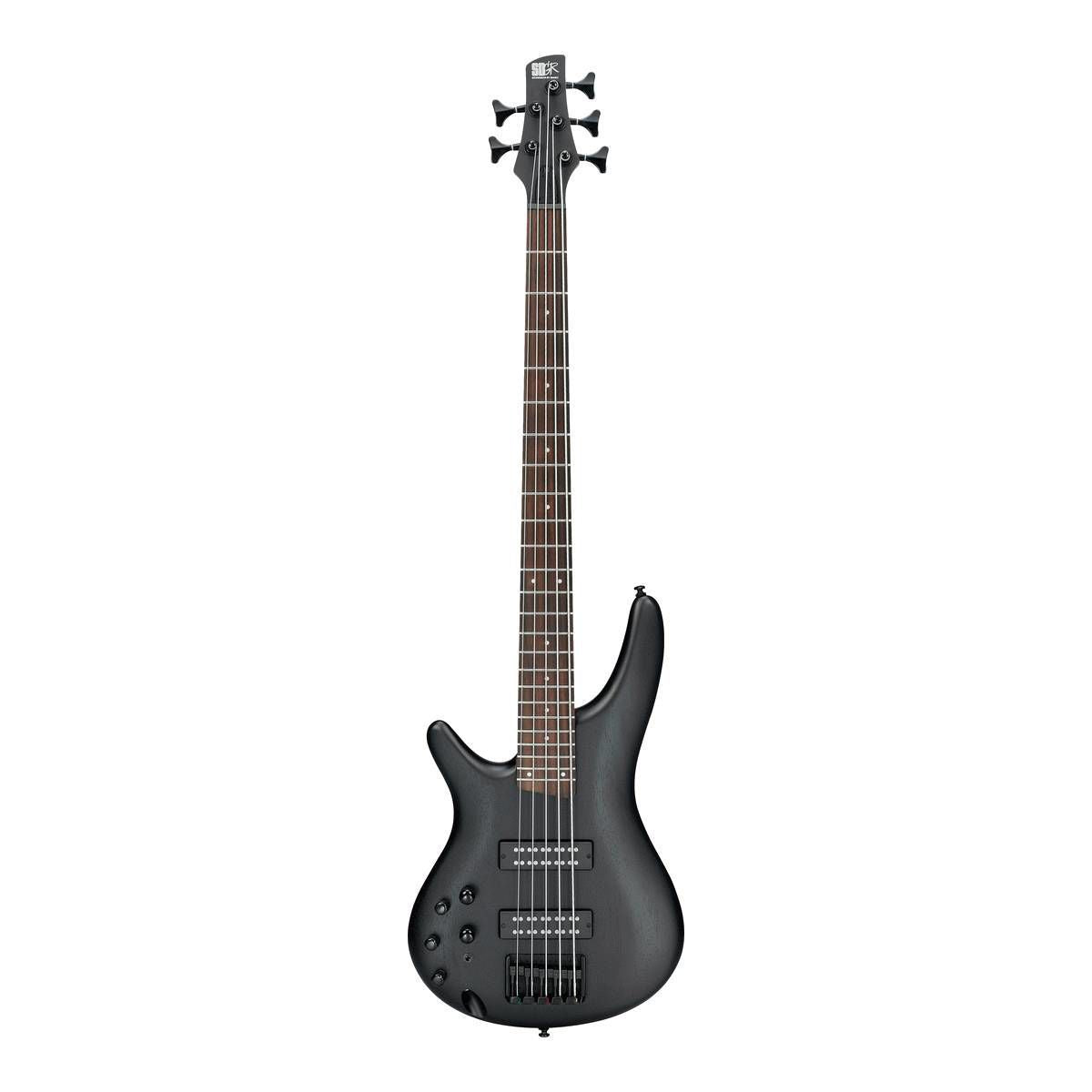 Ibanez SR Standard SR305EBL Left-Handed 5-String Bass Guitar - Weathered Black