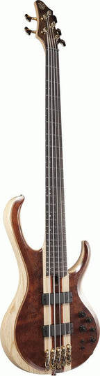 Ibanez BTB1835 5-String Electric Bass Guitar in Natural Shadow Low Gloss