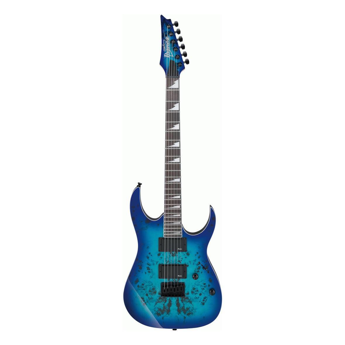 Ibanez RGR221PA Electric Guitar in Aqua Burst