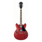 Ibanez AS73 Artcore Hollow Body Electric Guitar in Transparent Cherry Red