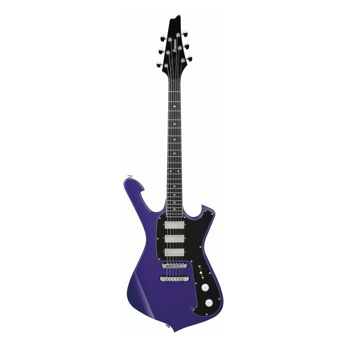 The Ibanez FRM300 PR Paul Gilbert Electric Guitar in Purple