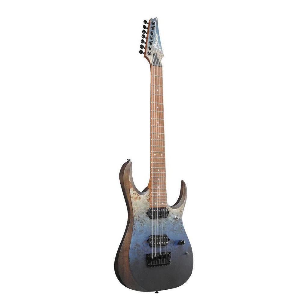 Ibanez RGD7521PB 7-String Electric Guitar - Deep Seafloor Fade Flat