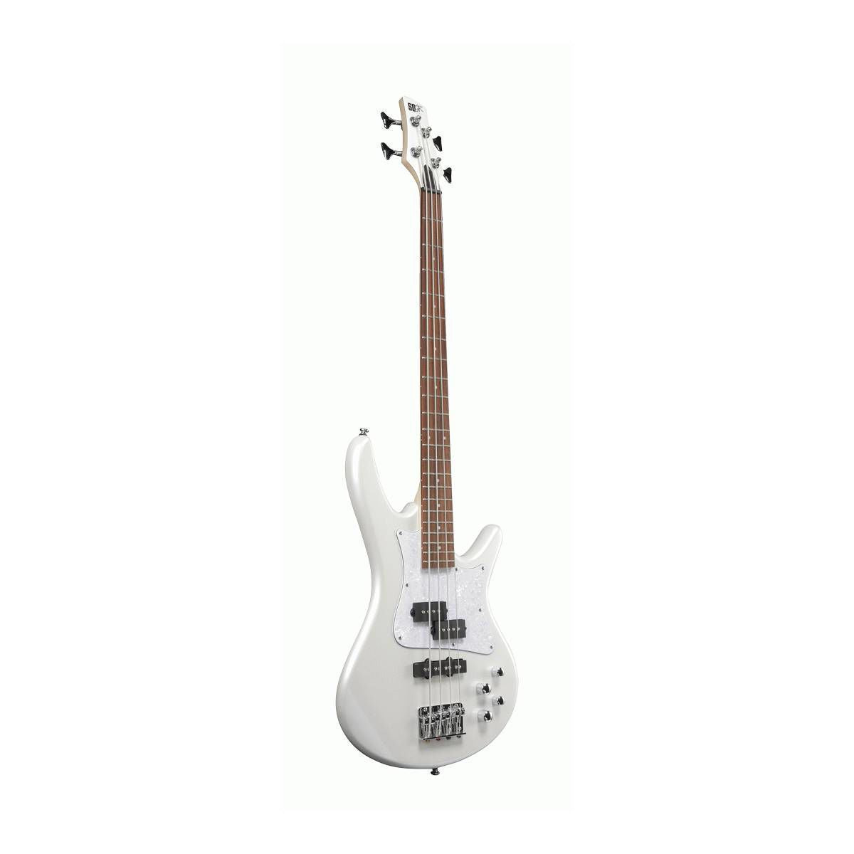 Ibanez SR Mezzo SRMD200 4-String Bass Guitar - Pearl White