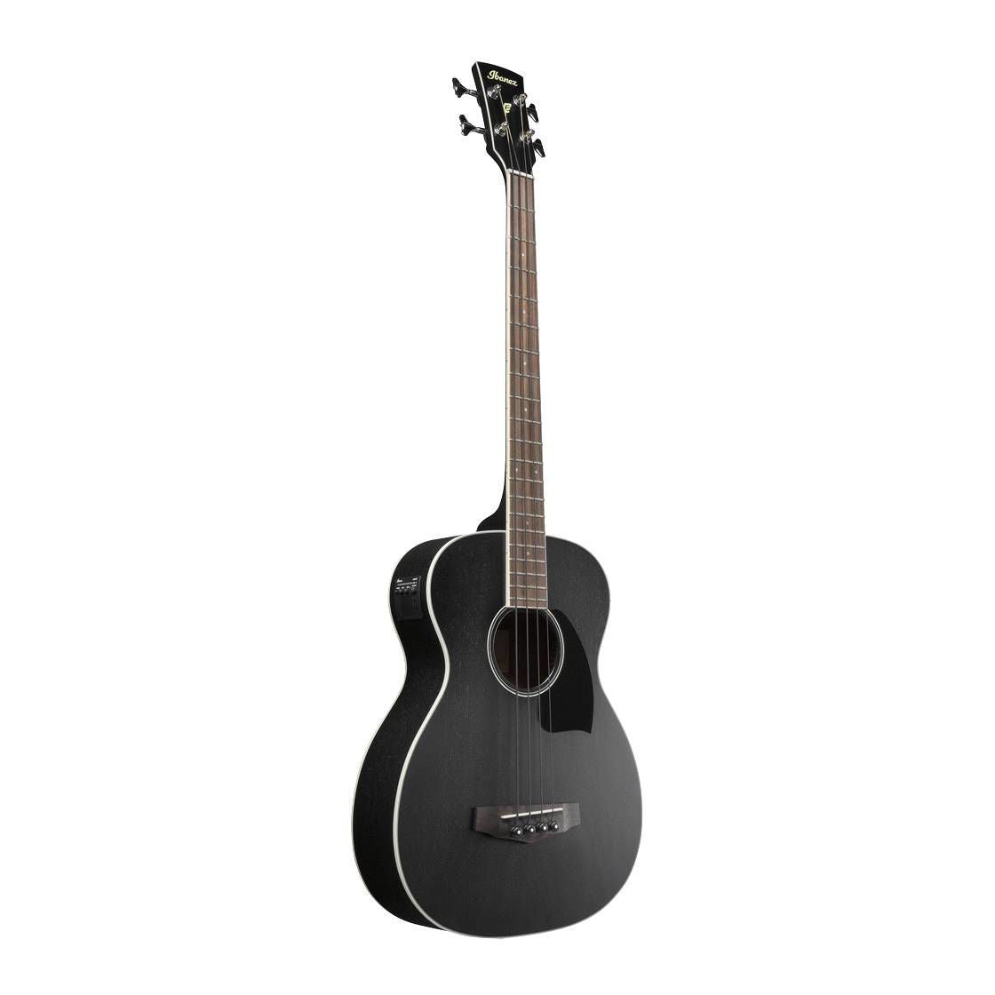 Ibanez PCBE14MH Acoustic Bass Guitar - Open Pore Weathered Black