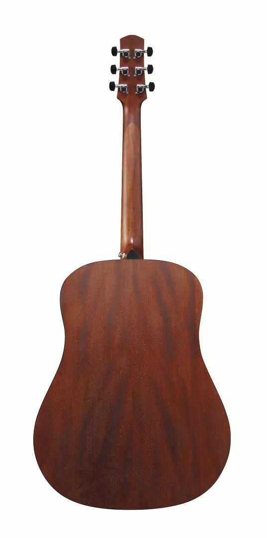 Ibanez AAD100E Advanced Acoustic Grand Dreadnought Guitar with Pickup - Open Pore Natural