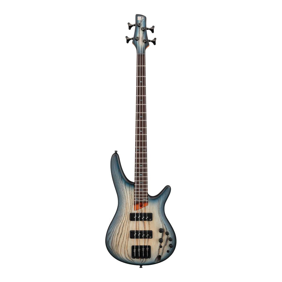 Ibanez SR Standard SR600E 4-String Bass Guitar - Cosmic Blue Starburst Flat