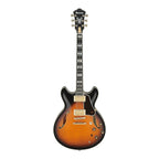 Ibanez AS2000 Prestige Artstar Hollow Body Electric Guitar in Brown Sunburst with Hardcase