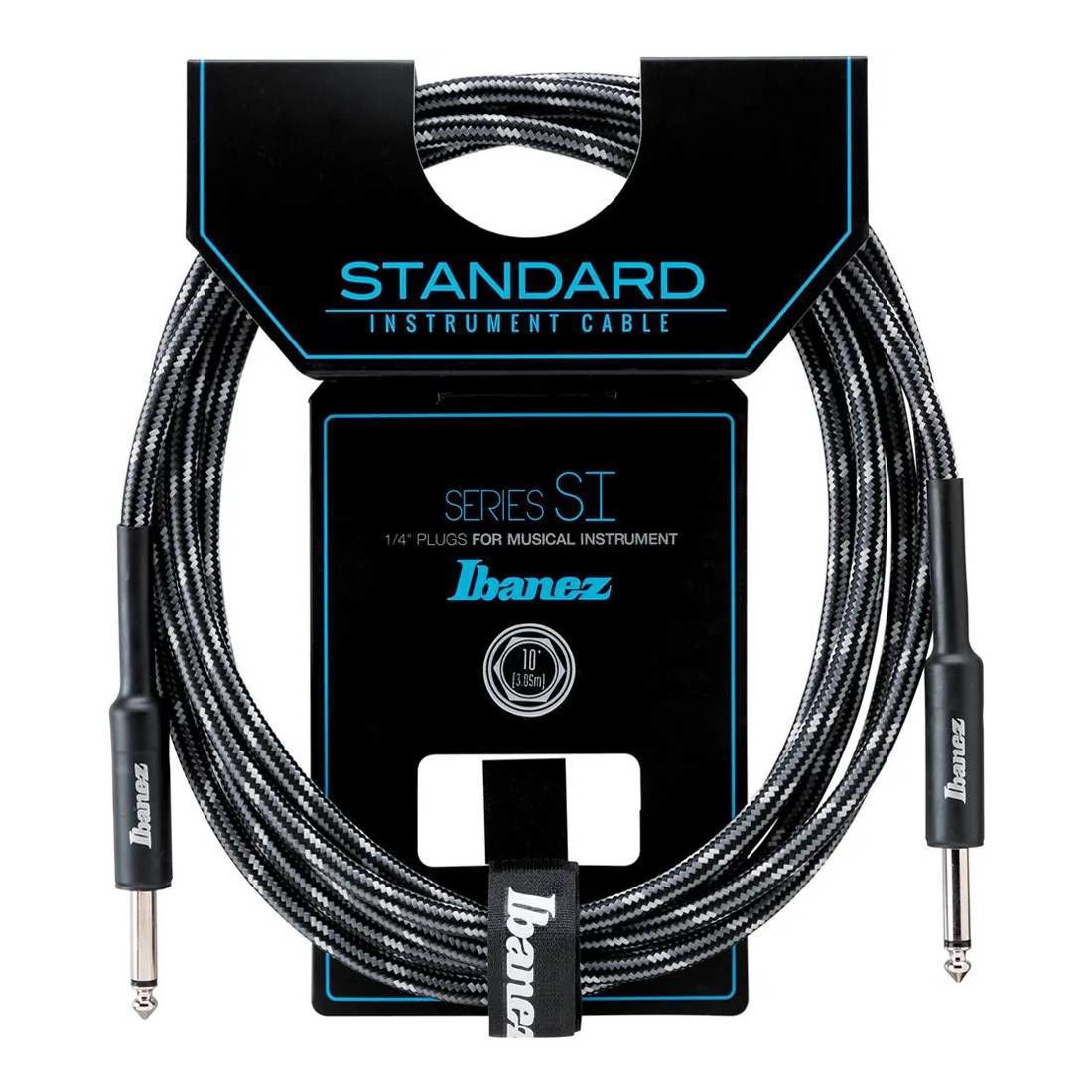 Ibanez SI10 CCT 10ft Guitar Cable in Charcoal Grey