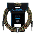 Ibanez SI20 20ft Guitar Cable in Camouflage Green