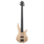 Ibanez GWB1005 Gary Willis Signature 5 String Bass Guitar - Fretless - Natural Flat