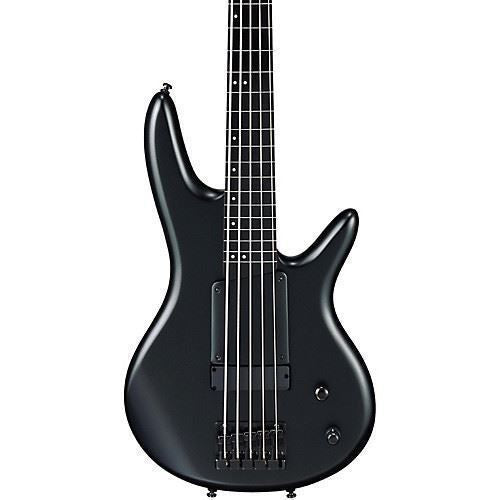 Ibanez GWB35 Gary Willis Signature 5 String Bass Guitar - Fretless - Black Flat